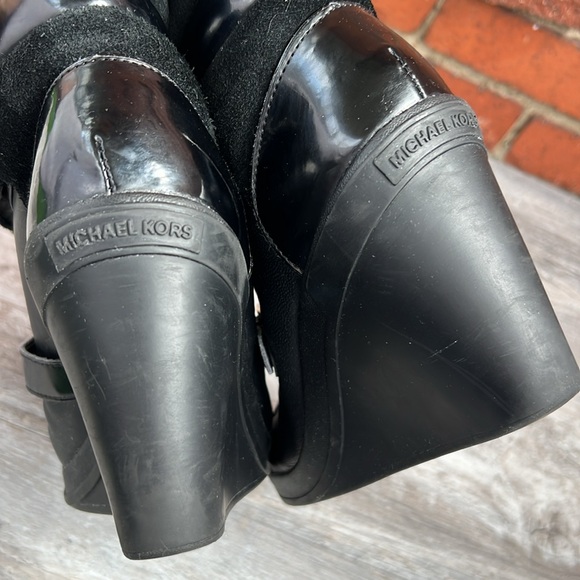 MICHAEL Michael Kors Platform Wedge High Top Sneakers ASO Ariana Grande - Picture 12 of 15